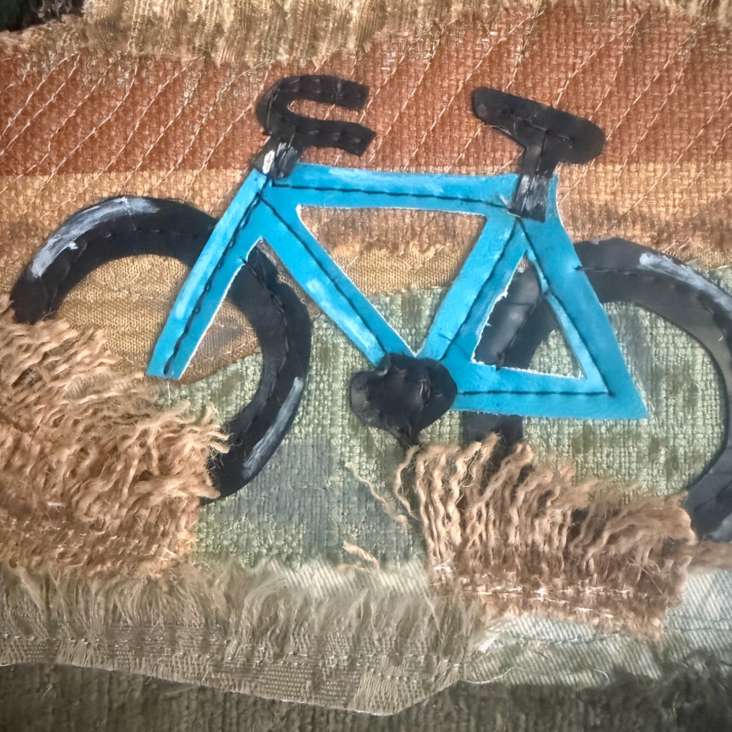 Memories of a bike ride—now available at Auburn Old Town Gallery