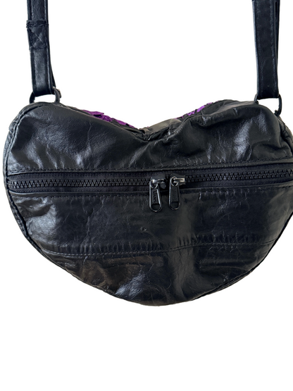 Leather Heart Purse