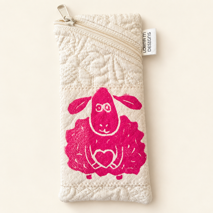 Rainbow Sheep Knitting Bag