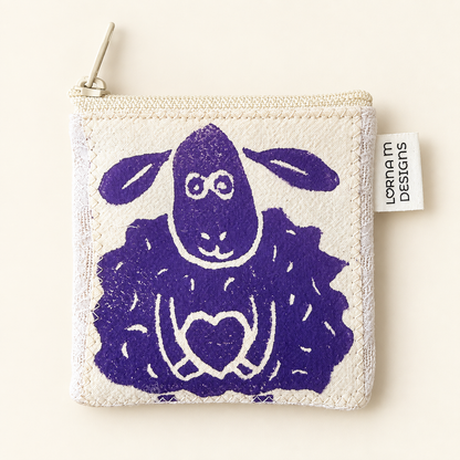 Rainbow Sheep Knitting Bag