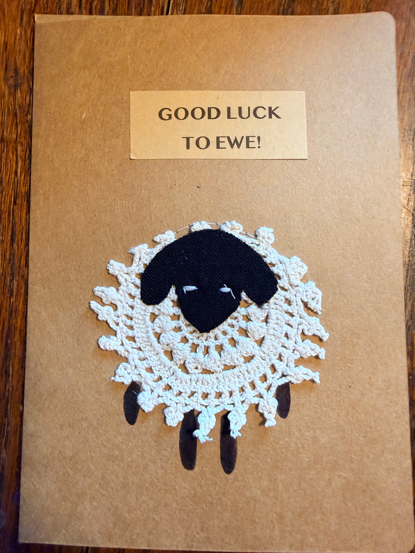 Handmade Sheep-y Greeting Cards