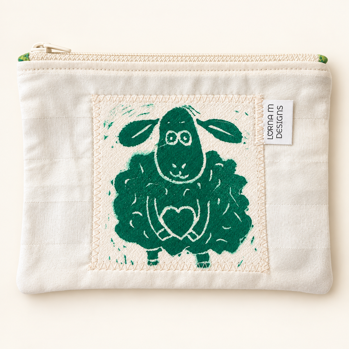 Rainbow Sheep Knitting Bag
