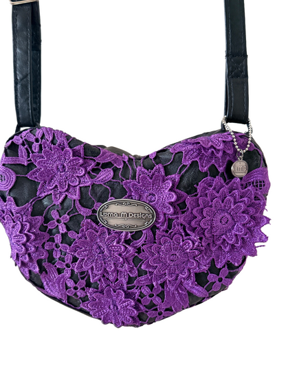Leather Heart Purse