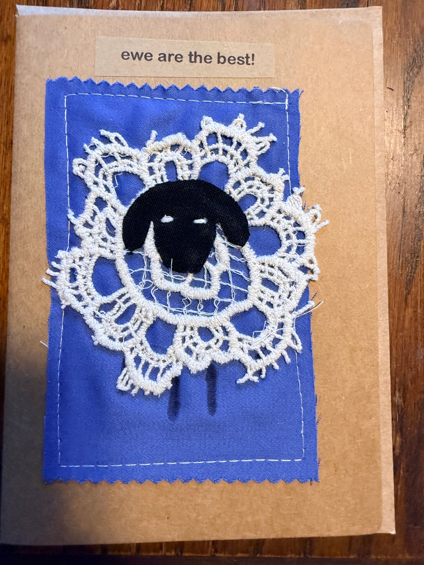 Handmade Sheep-y Greeting Cards