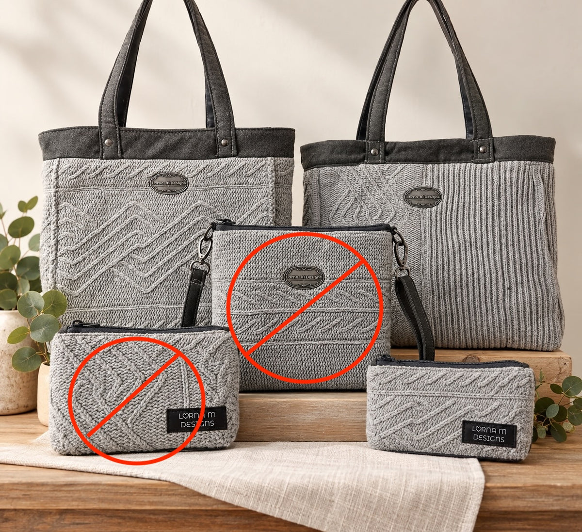Sweater Collection Gray Cables
