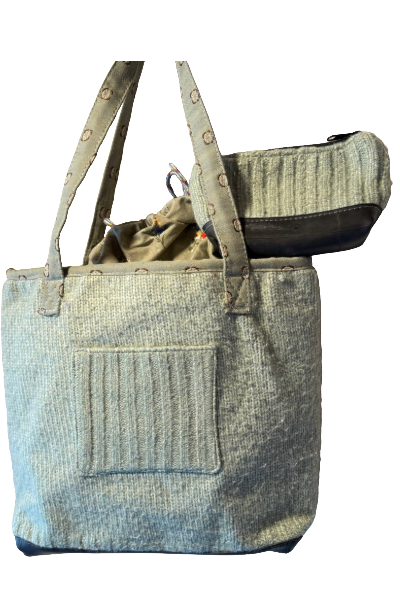 Small Knit Tote Bag