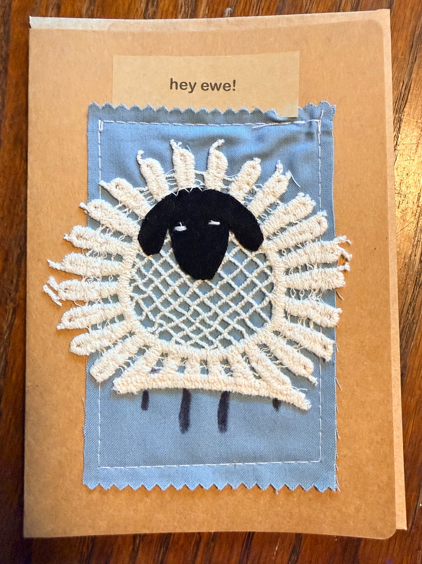 Handmade Sheep-y Greeting Cards