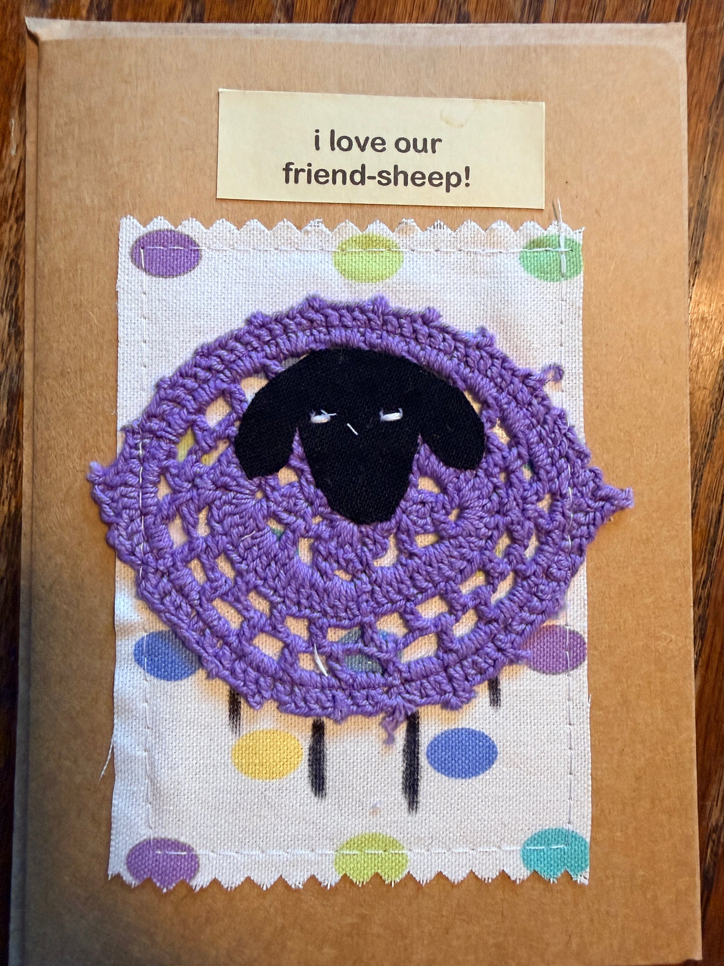 Handmade Sheep-y Greeting Cards