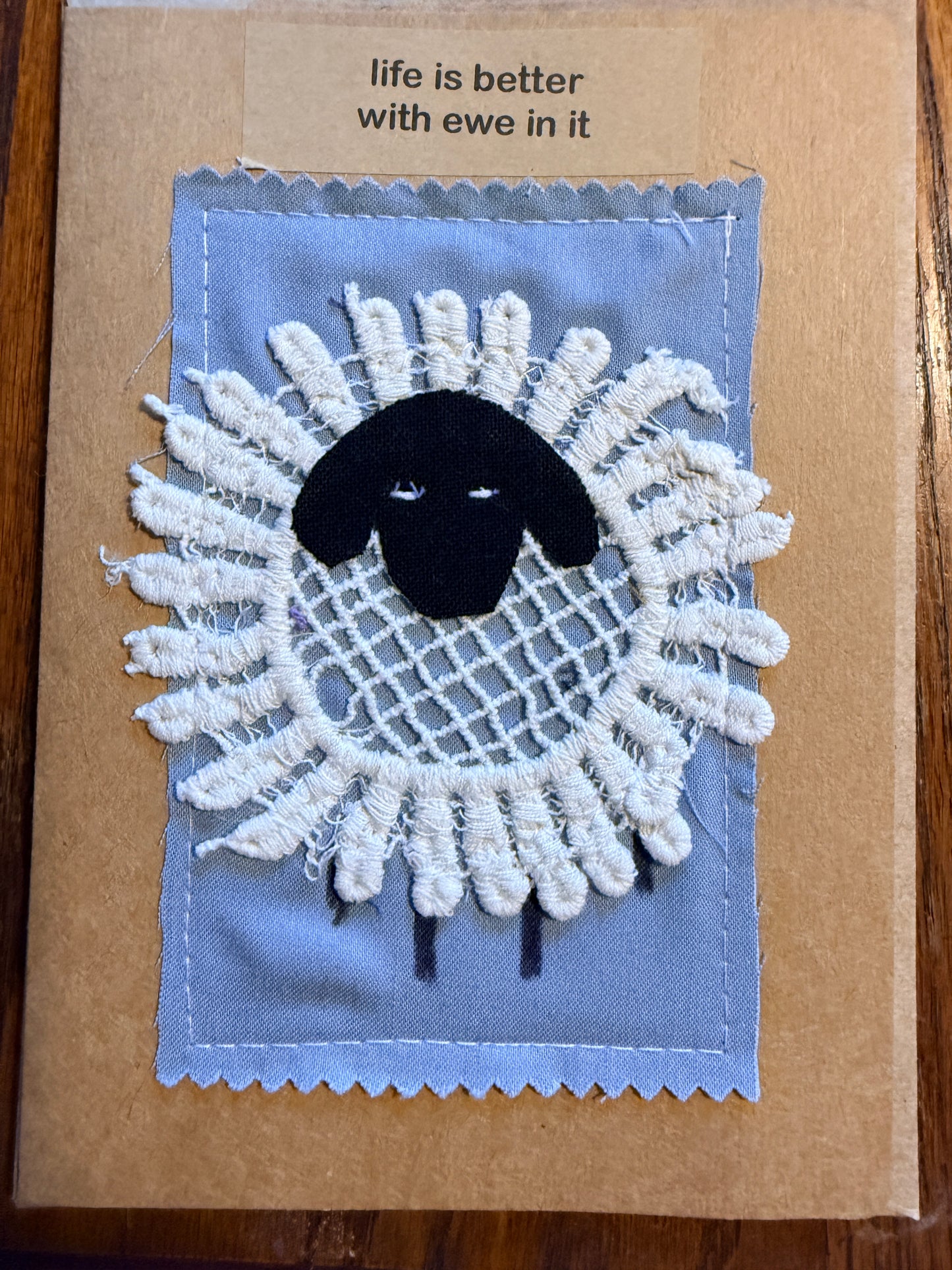 Handmade Sheep-y Greeting Cards