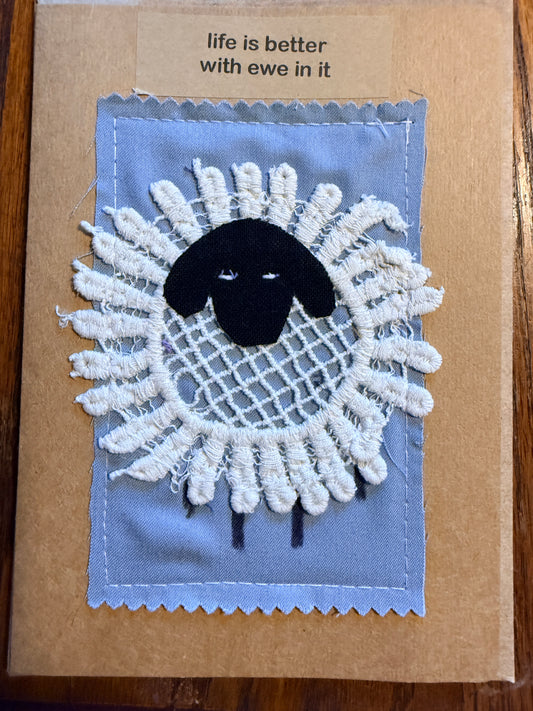 Handmade Sheep-y Greeting Cards